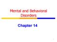 Mental and Behavioral Disorders PowerPoint PPT Presentation