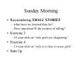 Sunday Morning PowerPoint PPT Presentation