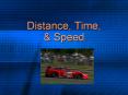 Distance, Time, PowerPoint PPT Presentation