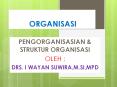 ORGANISASI PowerPoint PPT Presentation