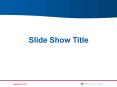 Slide Show Title PowerPoint PPT Presentation
