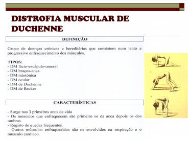 DISTROFIA MUSCULAR DE DUCHENNE