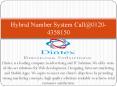 Hybrid Number System Call@0120-4358150