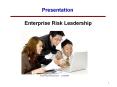 Enterprise Risk Leadership PowerPoint PPT Presentation