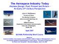 The Aerospace Industry Today Airplane Design: Past, Present and Future  PowerPoint PPT Presentation