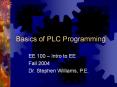 Basics of PLC Programming PowerPoint PPT Presentation