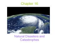 Natural Disasters and Catastrophes