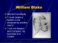 William Blake PowerPoint PPT Presentation