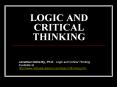 LOGIC%20AND%20CRITICAL%20THINKING PowerPoint PPT Presentation
