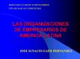 LAS ORGANIZACIONES DE EMPRESARIOS DE AMERICA LATINA PowerPoint PPT Presentation