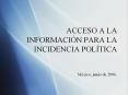 ACCESO A LA INFORMACI PowerPoint PPT Presentation