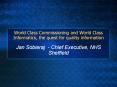 World Class Commissioning and World Class Informatics, the quest for quality information PowerPoint PPT Presentation