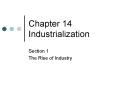 Chapter 14 Industrialization PowerPoint PPT Presentation