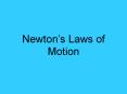 Newton PowerPoint PPT Presentation
