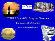 CITRIS Scientific Agenda