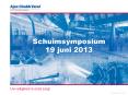 Schuimsymposium 19 juni 2013 PowerPoint PPT Presentation