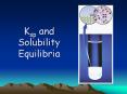 Ksp and Solubility Equilibria PowerPoint PPT Presentation