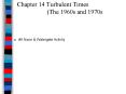 Chapter 14 Turbulent Times           (The 1960s and 1970s PowerPoint PPT Presentation