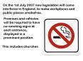 On the 1st July 2007 new legislation will come into force in England, to make workplaces and public places smokefree. PowerPoint PPT Presentation