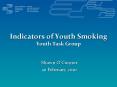 Indicators of Youth Smoking Youth Task Group PowerPoint PPT Presentation
