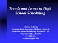High School Scheduling Change in Virginia PowerPoint PPT Presentation