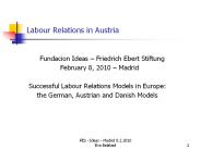Labour Relations in Austria