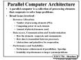 Parallel Computer Architecture PowerPoint PPT Presentation