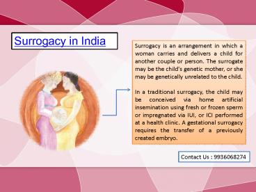 Surrogacy Services in India