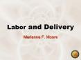 Labor and Delivery PowerPoint PPT Presentation