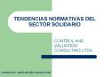 TENDENCIAS NORMATIVAS DEL SECTOR SOLIDARIO PowerPoint PPT Presentation
