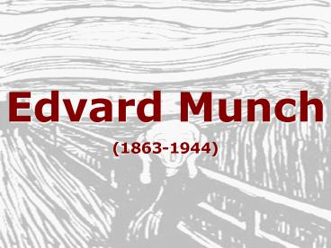 Edvard Munch
