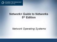 Network  Guide to Networks 5th Edition