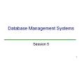 Database Management Systems PowerPoint PPT Presentation