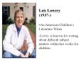 Lois Lowery (1937-) -An American Children PowerPoint PPT Presentation