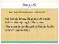 All you wanted to know about IAS exam PowerPoint PPT Presentation