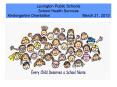 Lexington Public Schools School Health Services Kindergarten Orientation               March 21, 2013 PowerPoint PPT Presentation