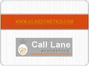 Lip Enhancement  - www.claesthetics.com