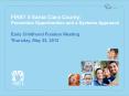 FIRST 5 Santa Clara County: Prevention Opportunities and a Systems Approach PowerPoint PPT Presentation