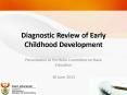 Diagnostic Review of Early Childhood Development PowerPoint PPT Presentation