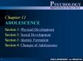 Chapter 11 ADOLESCENCE PowerPoint PPT Presentation