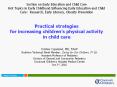 Section on Early Education and Child Care Hot Topics in Early Childhood Influencing Early Education and Child Care: Research, Early Literacy, Obesity Prevention  Practical strategies for increasing children PowerPoint PPT Presentation