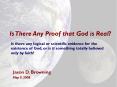 Is There Any Proof that God is Real? PowerPoint PPT Presentation