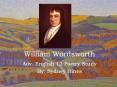William Wordsworth PowerPoint PPT Presentation