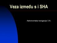 Veza izmedu s i SHA