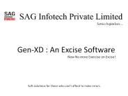 SAG Infotech Private Limited
