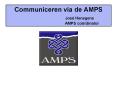Communiceren via de AMPS   Jos PowerPoint PPT Presentation