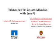 Tolerating File-System Mistakes with EnvyFS
