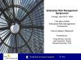 Enterprise Risk Management Symposium Chicago, April 26-27, 2004 The New COSO Enterprise Risk Management  Framework   PowerPoint PPT Presentation