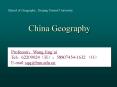 China Geography PowerPoint PPT Presentation