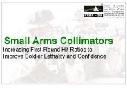 Small Arms Collimators
